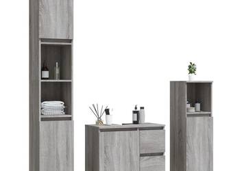 vidaXL 3-częściowy zestaw szafek łazienkowych(SKU:3185541)