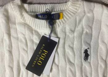 Sweter Polo Ralph Lauren biały
