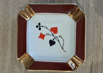 Stara Popielniczka Brydżowa Ćmielów Od Zestawu  Brydżowy PRL