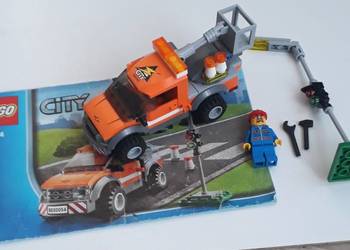 Klocki LEGO city auto elektryka 60054 Samochód naprawczy lamp