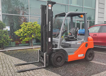 Wózek widłowy Toyota 02-8FGF20 2 t hilo 3,7 m LPG | 2012