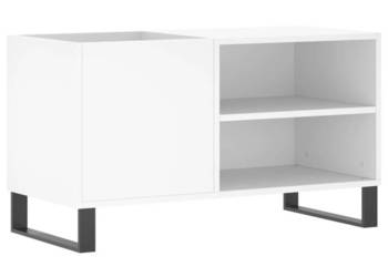 Szafka na płyty biała 85x38x48 cm materiał drewnopochodny WM-831708