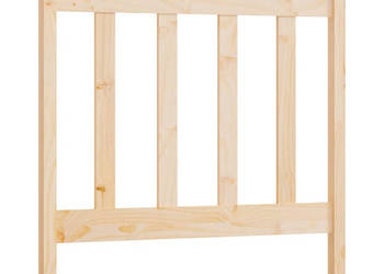 Wezgłowie łóżka 95x4x100 cm lite drewno sosnowe WM-822242