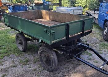 Przyczepka Multicar minitraktorek sztywna