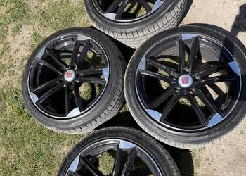 Sprzedam komplet alufelg wheelworld wh27 18 black 5x112 Et 35.