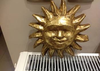 Dekoracja Ścienna Złote Słońce