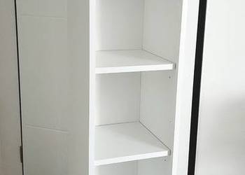 regał/słupek z półkami i frontem