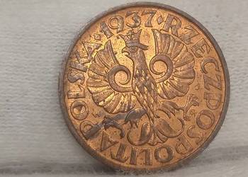 2RP 2 grosze 1937 rok - mennicza.