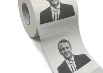 Papier toaletowy Dodoopy® - z Emmanuelem Macronem