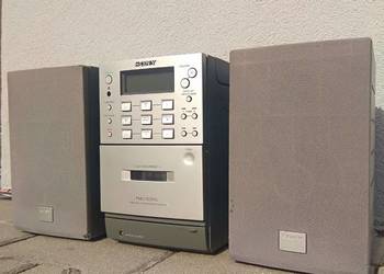 SONY PMC-D305L miniwieża Magnetofon korektor CD wyjście optyczne
