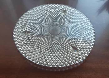 Patera szklana imitująca kryształową