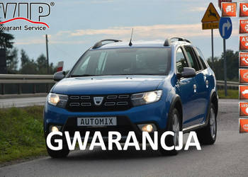 Dacia Logan 0.9TCE MCV Stepway gwarancja przebiegu bezwypadkowy podgrzewan…