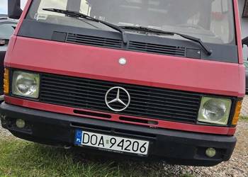 Mercedes MB100 2.4D 9-osobowy, strażacki oryginał, na chodzie
