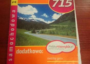 Mapa Polski Skala 1:715000. 2010 roku