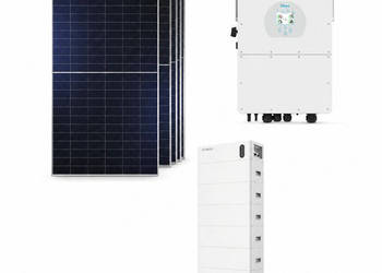 Zestaw fotowoltaiczny hybrydowy 30 kWp - falownik DEYE SG01HP3 2