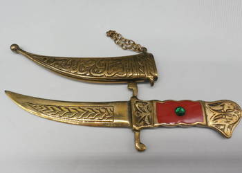 Ozdobny Sztylet nożyk do listów – Mosiądz