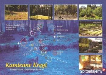 POCZTÓWKA - POMORZE - KAMIENNE KRĘGI