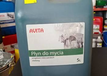 Płyn do mycia urządzeń mleczarskich Zielony 5 l