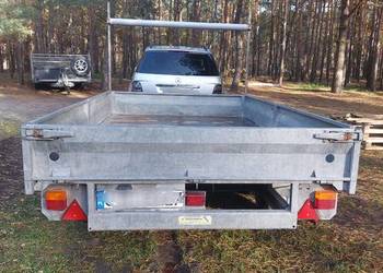 Przyczepka samochodowa  dwuosiowa ,  2 tony