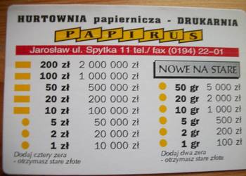 PRZELICZNIK PIENIĘDZY