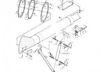 Massey Fergusson MF 30 - przewód rura tłocząca D28884147