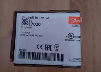 Kulowy zawór odcinający, GBC 6s, DANFOSS 009L7020