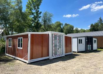 NOWY Domek Składany Kontenerowy 35m²