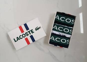 Bokserki męskie Lacoste, 3-pack rozmiar XXL