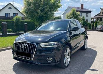 Audi Q3 2.0 TDI 177KM 2012r Quattro, S-Line, Półskóry, Navi, BiXenon, Led
