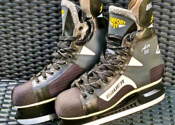 BAUER Air 30 Comfort Fit , łyżwy hokejowe rozmiar 42 wkładki 26,5 cm