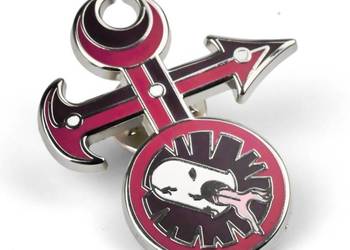 Ruinous Power Mark of Slaanesh | 4 cm | Metal | Przypinka | Warhammer 40k