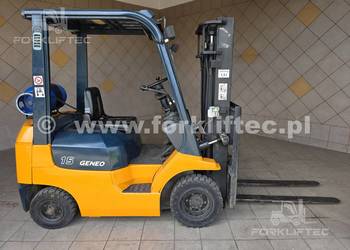 Wózek Widłowy TOYOTA 7FG15 , Wózki Widłowe TOYOTA 7FGF15 widlak LINDE