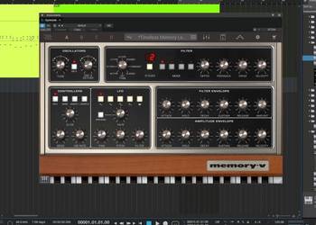 Ik Multimedia syntronik Memory-V vst / Memorymoog