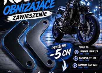 Kości obniżające zawieszenie YZF 125 R MT125 zestaw obniżenie