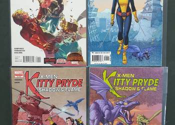 X-Men Kitty Pryde - 4 oryginalne komiksy Marvel USA