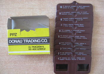 Slajdy stereoskopowe 3D DONAU TRADING CO.