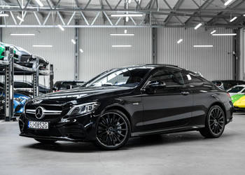 Mercedes C 43 AMG 4Matic Coupe 390 KM. 4700 km!! Distronic, Panorama, Head…