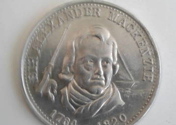 Moneta-medal urodzinowy-1970 r.Kanada