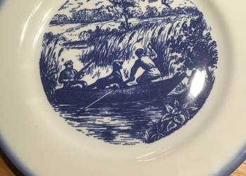 Polowanie na kaczki - talerz Porcelit Tułowice