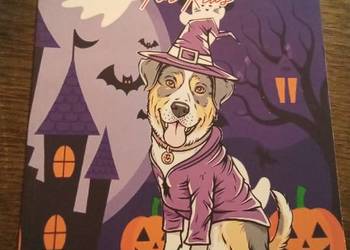 Halloween colouring book for kids.