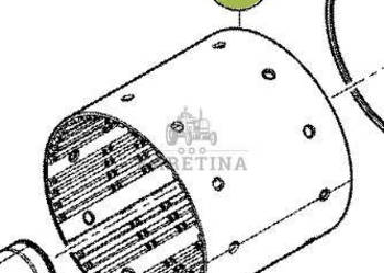 Claas AXION 810 870 Dzwon Sprzęgła 0011658820 00 1165 882 0