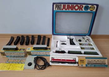 Sprzedam kolejkę PIKO H0 1:87 używana (jak na zdjęciach), dwa zasilacze(moż