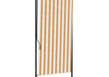 Roleta zewnętrzna pomarańczowo-biała 100x270 cm WM-368768