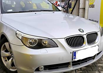 BMW 5 m57d  2005 rok pierw.rej. Nowy akumulator AGM, Nowy kompresor klimy