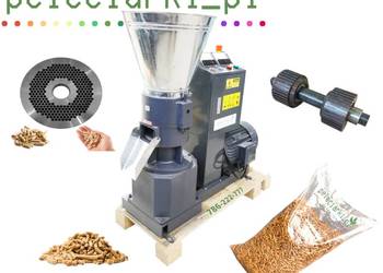 Pelleciarka 7,5 kW do 150 kg/h zboża do 60 kg/h trociny