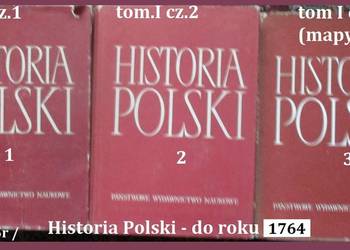 Histora Polski/ t.I-do 1764 / Łowmiański / mapy / genealogia