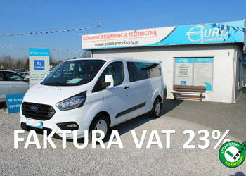 Ford Transit Custom Salon Polska F-vat netto 84471 PLN Gwarancja 9 miejsc