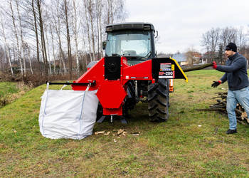 DUZY rębak walcowy REMET RP-200 + BIGBAG == model2026 == NOWOSC Łowisko