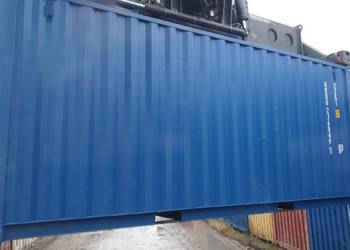 Kontener morski, kontener magazynowy - 20dv po jednej trasie