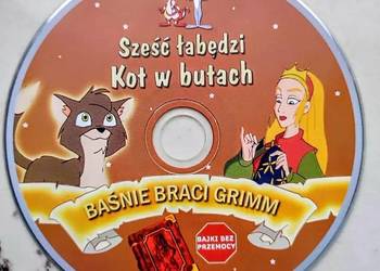 Film VCD Kot w butach - 6 łabędzi - baśnie braci Grimm